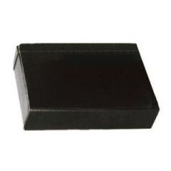 Caja de Archivo Fibracap Oficio Fibra Negra. 8x25x36cm
