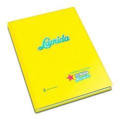 Cuaderno Laprida Tapa Dura Tradicional de 50 hojas para Forrar Rayado