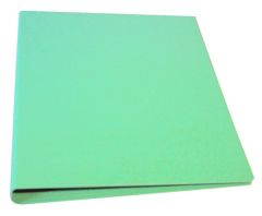 Carpeta Comercial con Aparato Iglu Oficio 2 Aros de 4cm Plastificada Verde Claro. 33,5x21x4cm