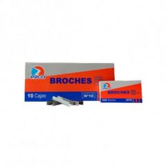 Caja Broches Ezco 26/6 Por 1000 broches