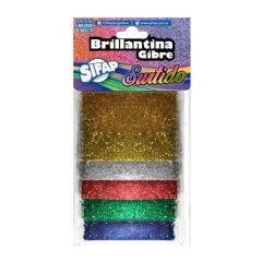 Brillantina Sifap Gibre Raimbow Multicolor por 5 Colores