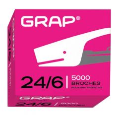 Broches Grap 24/6 por 5000 unidades