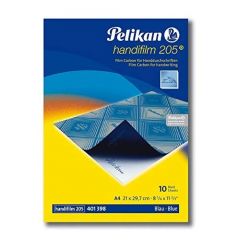 Papel Carbónico Pelikan Oficio para Maquina Handfilm Azul por 10 Unidades