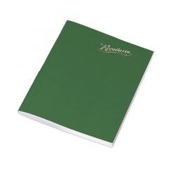 Cuaderno Rivadavia Tapa Flexible 48 Hojas Rayado Verde