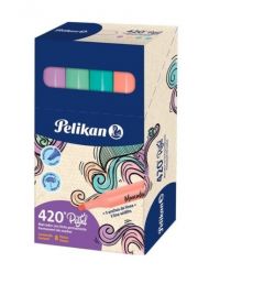 Marcador Pelikan Marker 420 Pastel Surtido Por 8 unidades