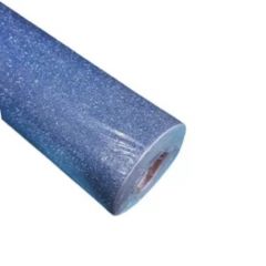Papel Adhesivo 45cmx3mts Glitter Azul