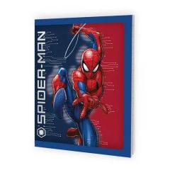Cuaderno Tapa Flexible Mooving Spiderman 48 Hojas Rayadas