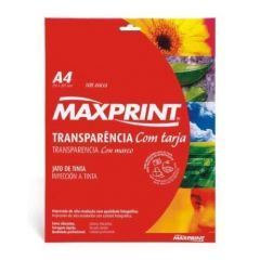 Transparencias Maxprint Ink-Jet A4 por 10 Unidades