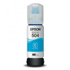 Botella Tinta Epson 504 Cian