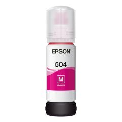 Botella Tinta Epson 504 Magenta para Sistema Continuo