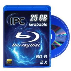 BLU-RAY BD-R IPC 25GB Caja Slim.