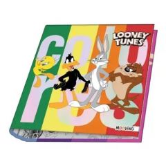 Carpeta Escolar Mooving 3x40 Looney Tunes