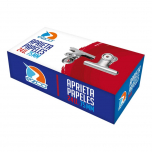 Aprieta Papel Ezco Metal 75mm Caja por 24 Unidades