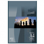 Block América Nos T/Carta A4 x 80 Hojas Cuadriculado. 21x29,7cm