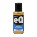 Acrílico EQ Oro Rico Fluo Metal x50cc