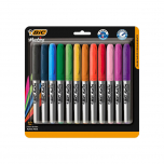 Marcadores Bic Marking Permanente por 12 Unidades