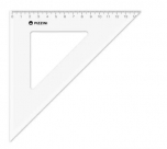 Escuadra Plástica Pizzini 20cm x 45°
