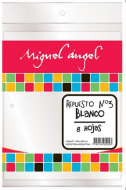 Repuesto Escolar de Dibujo Miguel Ángel Blanco N°3 por 8 Hojas 