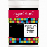 Repuesto Escolar de Dibujo Miguel Ángel Negro N°3 por 6 Hojas