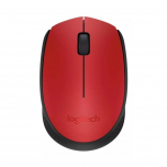 Mouse Logitech M170 Inalámbrico Rojo