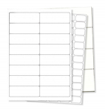 Etiqueta para Impresora Laser 8707 A4 en Caja por 25 Planchas. Etiqueta de 27,9x10,8cm