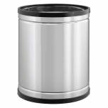 Cesto Papelero CFM-1007 23x28cm Cromado Aro Pintado