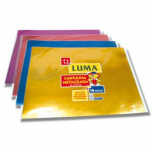Cartulina Metalizada Luma 50x60cm Rojo