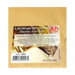 Laminas Para Dorado Artística Dibu Plata por 10 Unidades