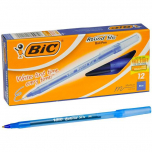 Bolígrafo Bic Round Stic Azul Caja por 12 Unidades