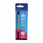 Repuesto para Bolígrafo Ibi Refill 0,7mm Tipo Roller Negro