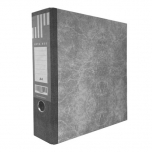 Registrador Jota Ese Lomo Ancho A4 Gris