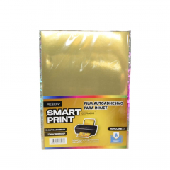 Film Adhesivo Rexon Inkjet Degrade Dorado x10 Hojas