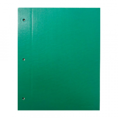 Carpeta Escolar con Cordón N°3 Cartón Forrado Verde