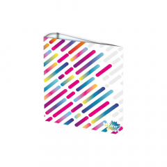 Carpeta Escolar Inkdrop 3x40 Cromatic Diagonales