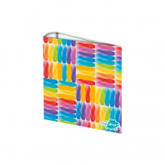 Carpeta Escolar Inkdrop 3x40 Cromatic Lineas