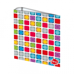 Carpeta Escolar Inkdrop 3x40 Cromatic Cuadros