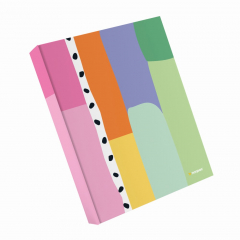 Carpeta Escolar Norpac A4 2x40 Minimal Puntos