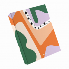 Carpeta Escolar Norpac A4 2x40 Minimal Estrellas