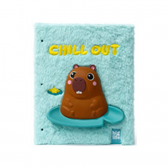 Carpeta Big Life N3 Carpincho Celeste