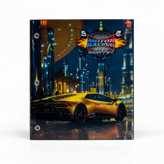 Carpeta Rexon N3 Motor Racing S26 Auto Amarillo