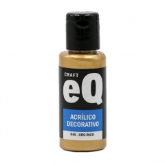 Acrílico EQ Oro Rico Fluo Metal x50cc