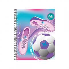 Cuaderno Tapa Dura Espiral Inkdrop A5 Botines