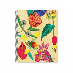 Cuaderno Ledesma Desing con Espiral 22x29 cm Tapa Semidura 80 hojas Rayadas