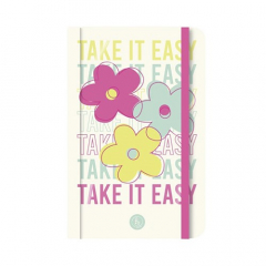 Libreta Ry 9,5x16 cm 80 Hojas Rayadas Trendy Take It Easy