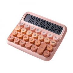 Calculadora Premiun Escritorio Ibicraft 12 Digitos Rosa