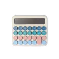 Calculadora Premiun Escritorio Ibicraft 12 Digitos Blanca