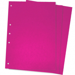 Separador Escolar Mil28 Carta x10 Hojas Colores Surtidos