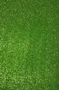 Goma Eva Adhesiva A4 con Glitter Verde Claro por 5 Unidades