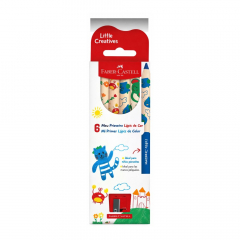 Lapiz Faber Castell Color Jumbo x6 Un con Sacapuntas