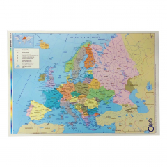 Mapa Cromos Alfa Europa Político por 25 Unidades
